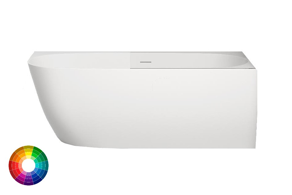 Salini SOFIA CORNER R Ванна угловая 1700х850х590 мм, S-Stone - RAL матовый арт. 32140