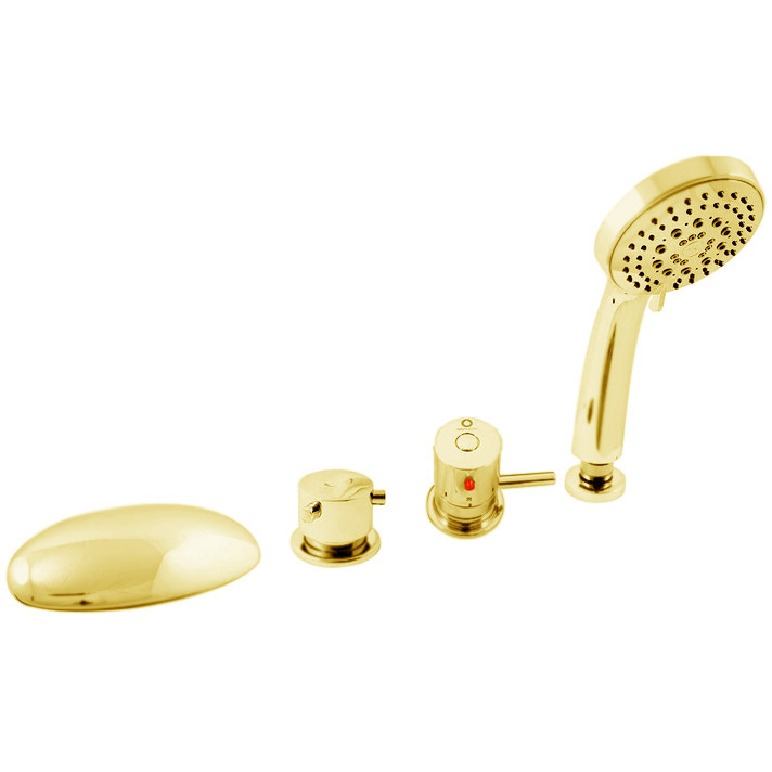 Смеситель на борт ванны Rav Slezak Dunaj Termostat DT270.5PZ арт. 166491