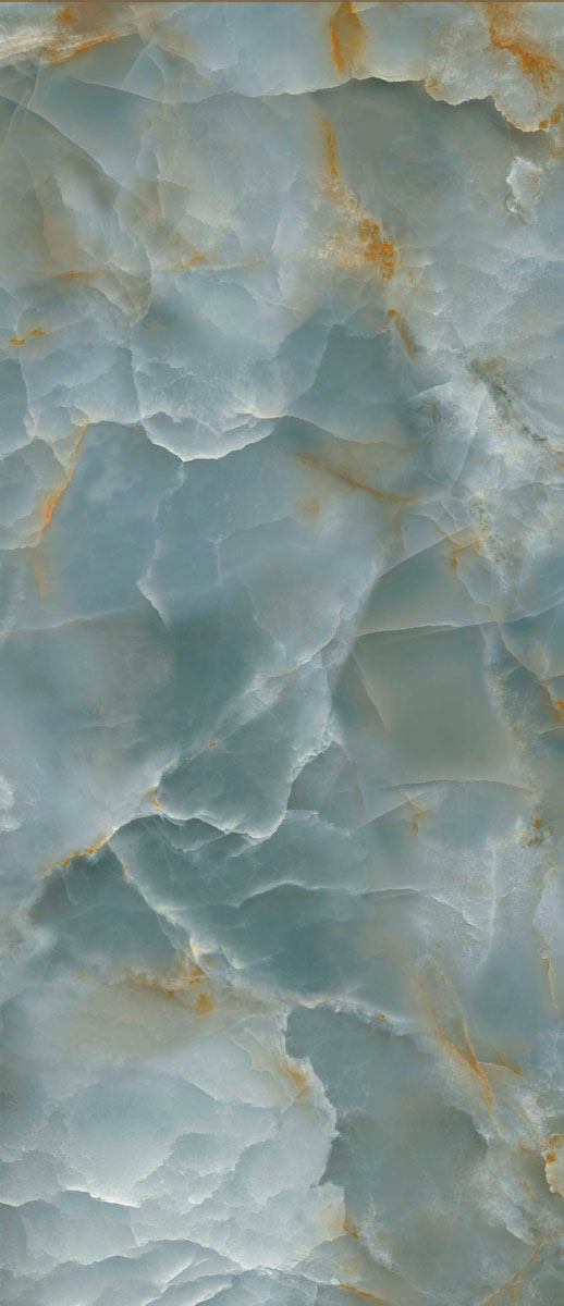 Керамогранит ONYX BLUE POLISHED CRYSTAL 120X278 6 mm арт. 90031