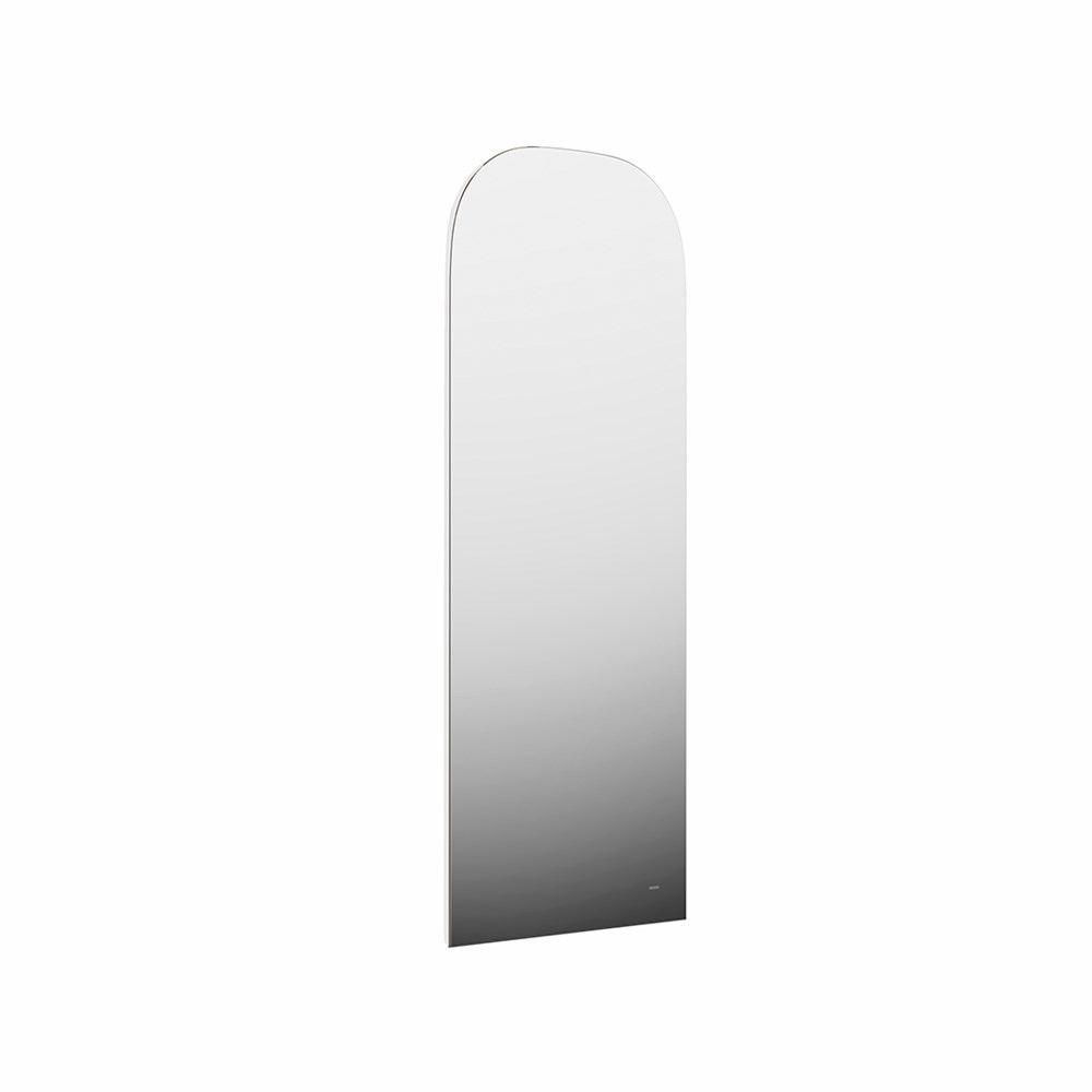 VE.R.mi.100/WHT Зеркало Vetrata R/Ветрата Р 400х1035 мм, сенсор со сменой цвета подсветки и антизапотевание, белое арт. 125518