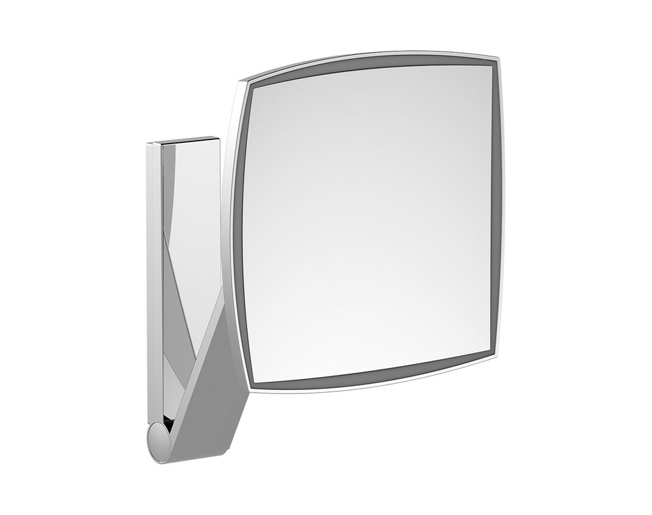 KEUCO Косметическое зеркало iLook_move IP 24, 1 цвет подсветки 6500 Кельвин, без выкл., хром арт. 31037