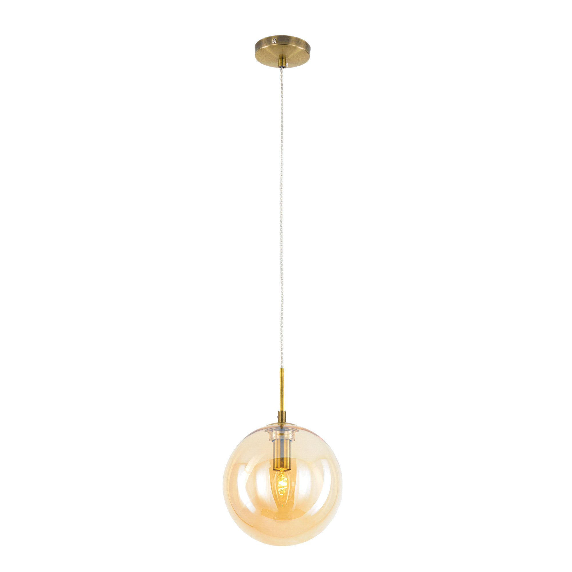 Citilux Томми CL102623 Светильник подвесной Янтарный арт. 88943