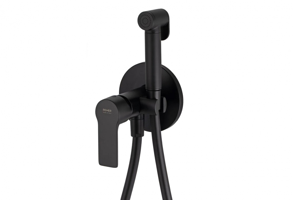 REMER ENERGY Гигиенический душ со смесителем, matt black арт. 38464