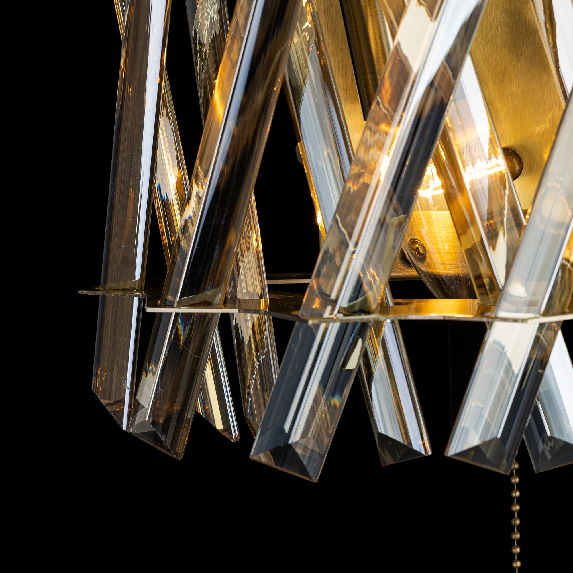 Citilux Ингвар CL334423 Бра хрустальное с выключателем Бронза арт. 88903