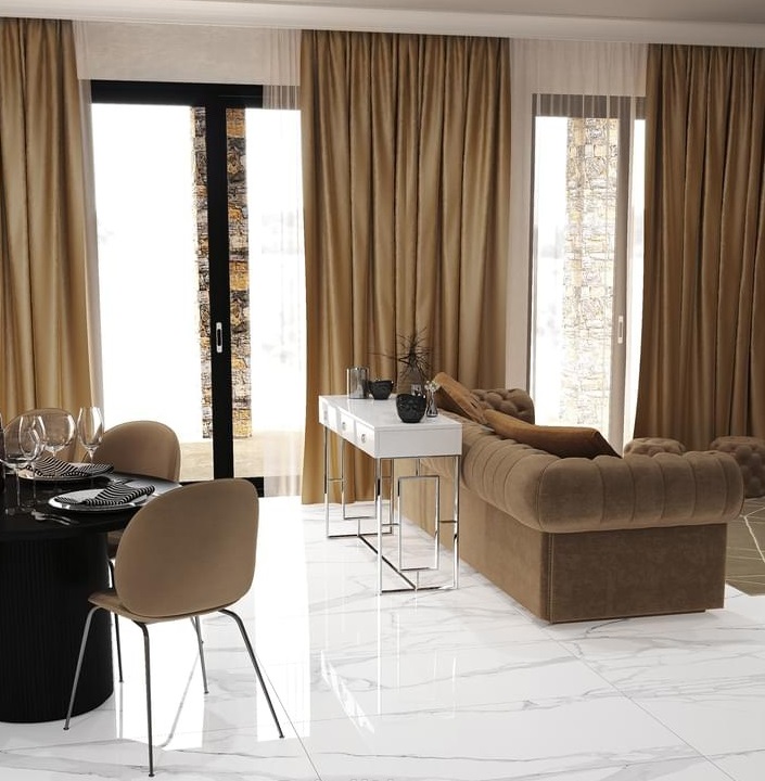 Плитка Cube Royal Beige 60x60 полир. (1,44 кв.м.) арт. 52907