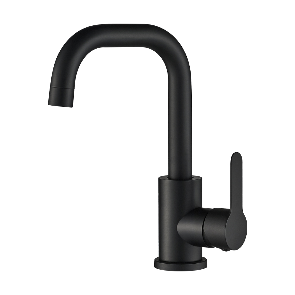 Смеситель для раковины WesnaArt EKO EKO05-250Black, черный арт. 163260