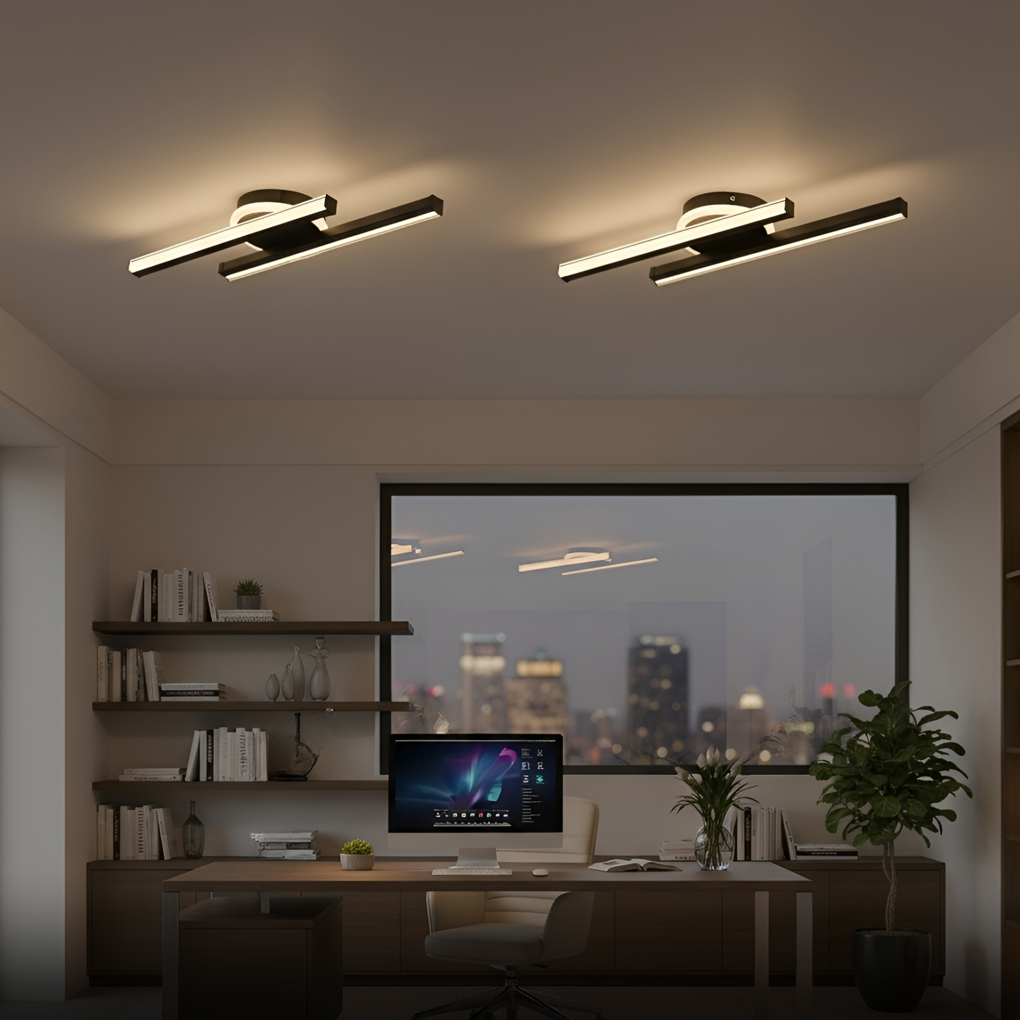 Citilux TRENT CL203521 LED Светильник с выключателем Чёрный арт. 89614
