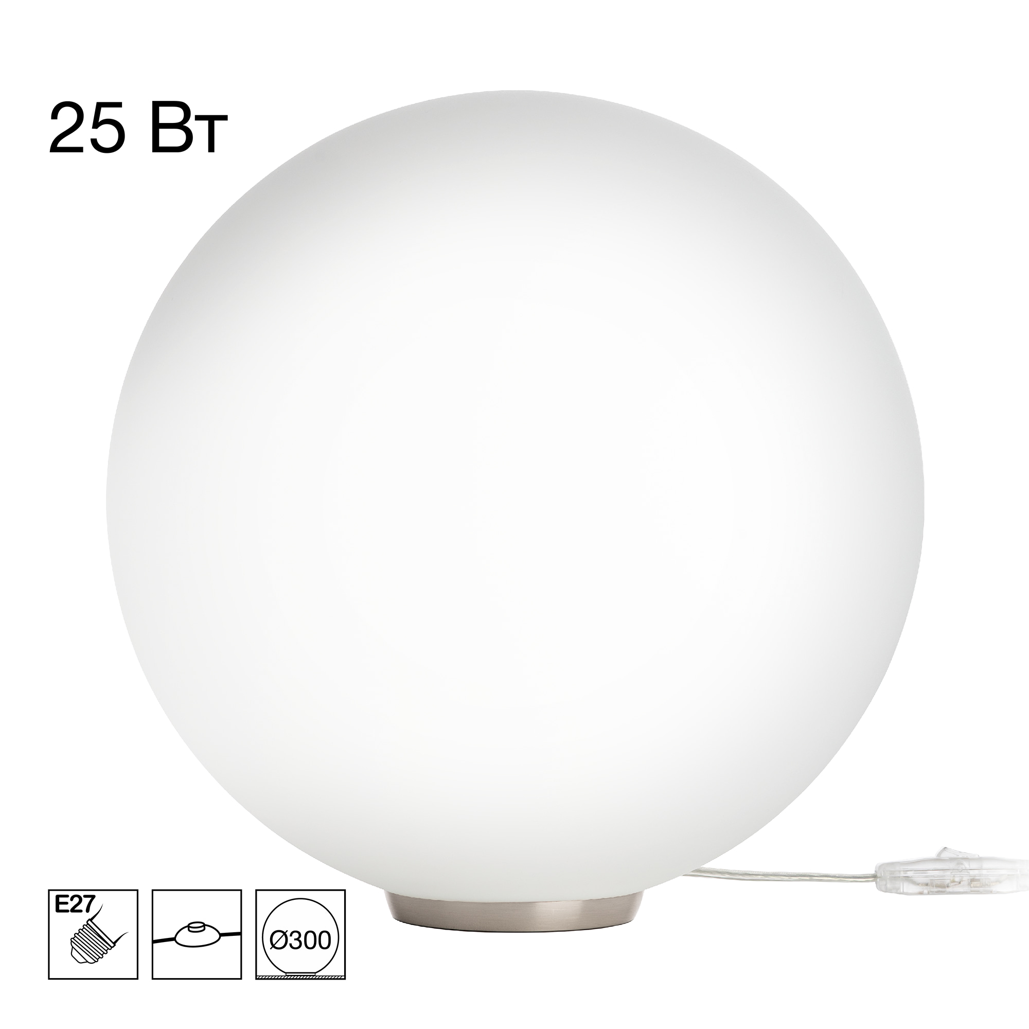 Citilux RON CL941D30T1 Настольная лампа Матовый Хром арт. 89653