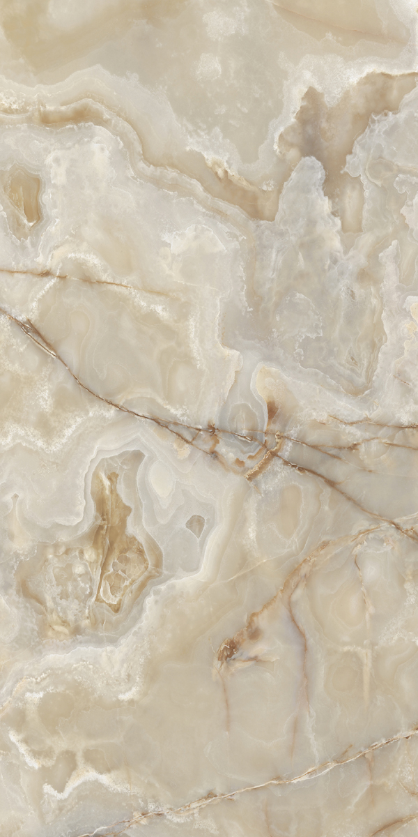 Керамогранит  ONYX&MORE GOLDEN ONYX SATIN 6MM R 120x240 арт. 84029