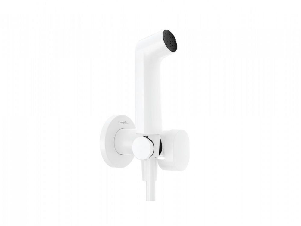 HANSGROHE Гигиенический душ S 1jet, EcoSmart+, со смесителем, матовый белый арт. 38849