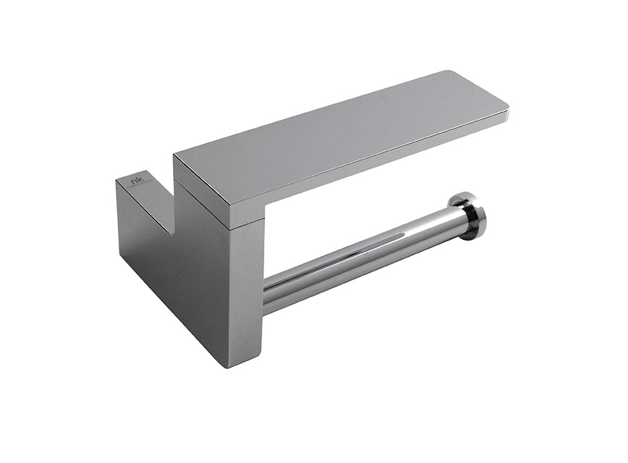 NOKEN URBAN C Держатель туалетной бумаги с крышкой, титан арт. 31316