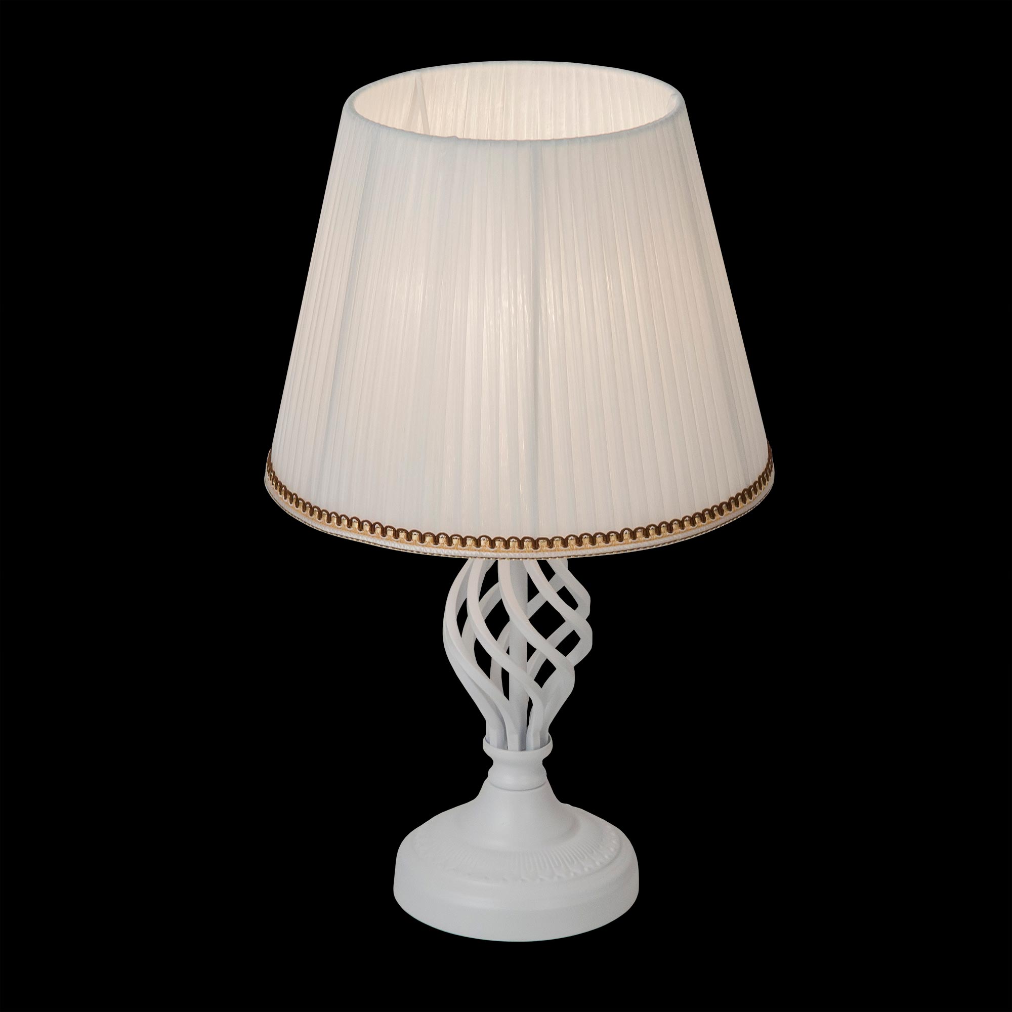 Citilux Вена CL402800 Настольная лампа с абажуром Белая арт. 88480