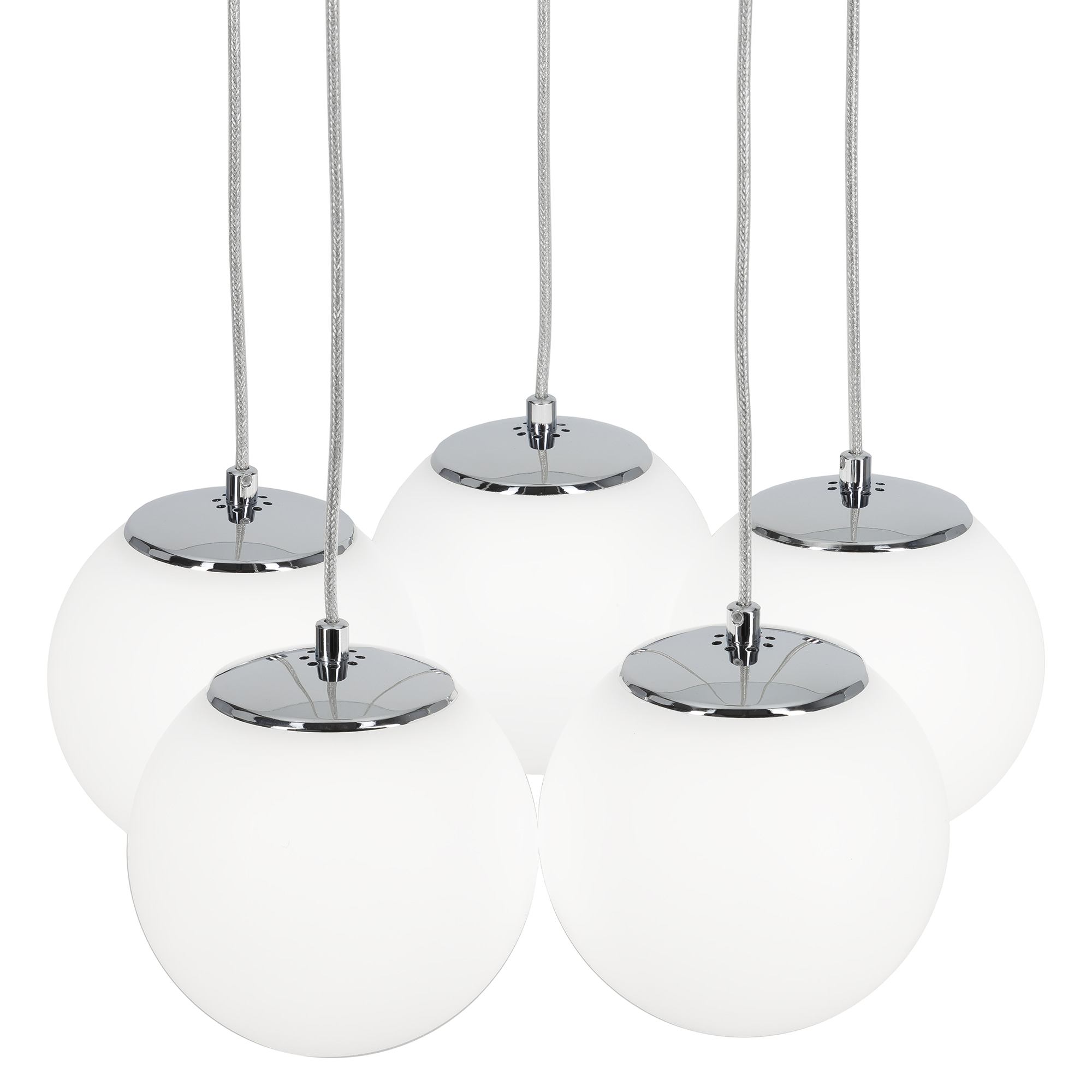 Citilux Адам Смарт CL228A051 RGB LED Умная каскадная люстра Матовый Хром арт. 88974