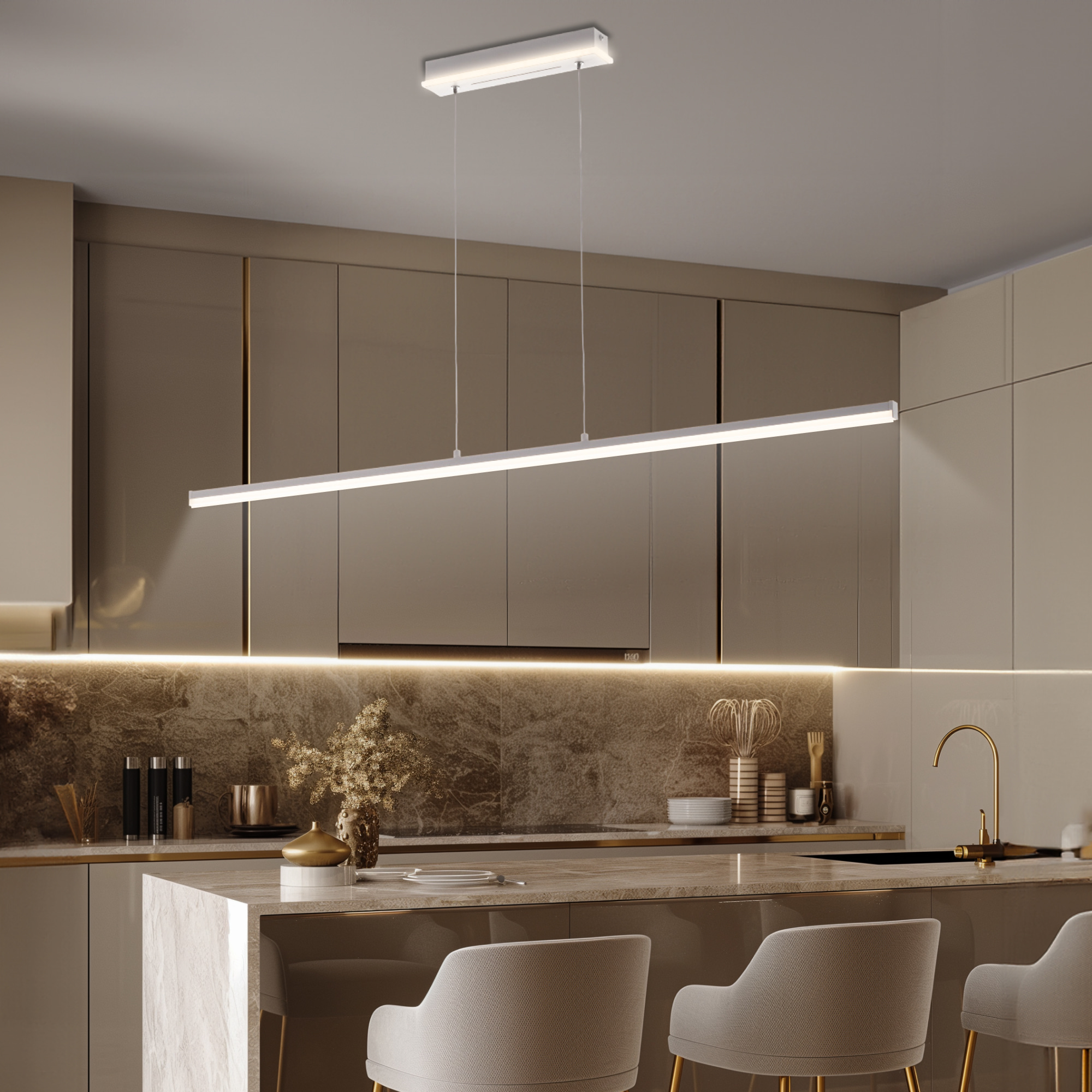 Citilux Trent CL203710 LED Светильник подвесной с диммером Белый арт. 89293