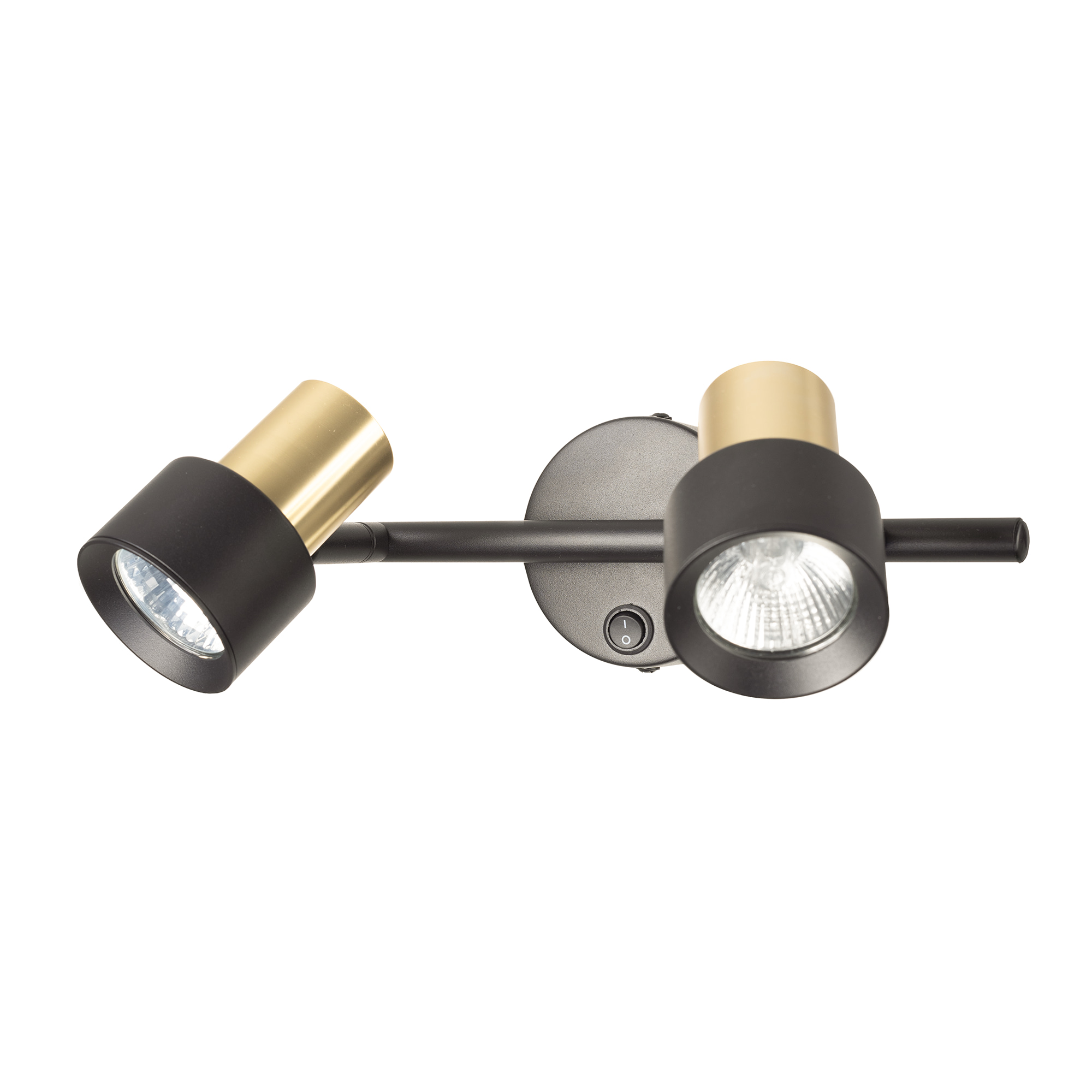 Citilux SAT CL505621 Спот поворотный с выключателем Чёрный+Золото арт. 89271