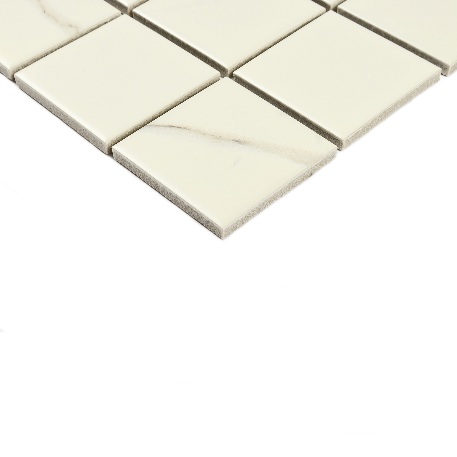 Плитка декоративная керамическая Carrara-48/Каррара-48 6*48*48 303*303 арт. 90662