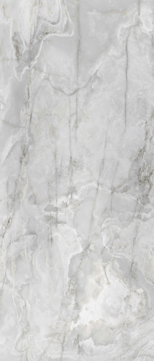 Керамогранит  ONYX&MORE SILVER ONYX GLO 6MM R 120x280 арт. 84013