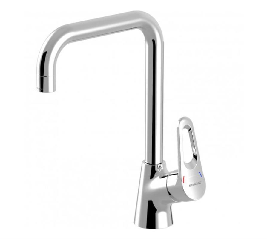 Смеситель для кухни Bravat Eco-D F793158C-1, хром арт. 170033