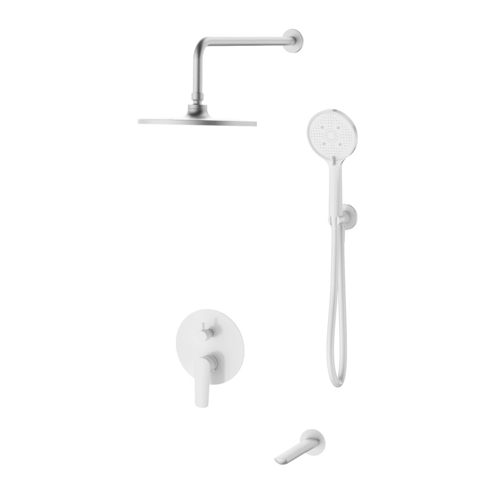Душевая система встраиваемая ESKO Lagos White SET7in1LGW, белый арт. 192111