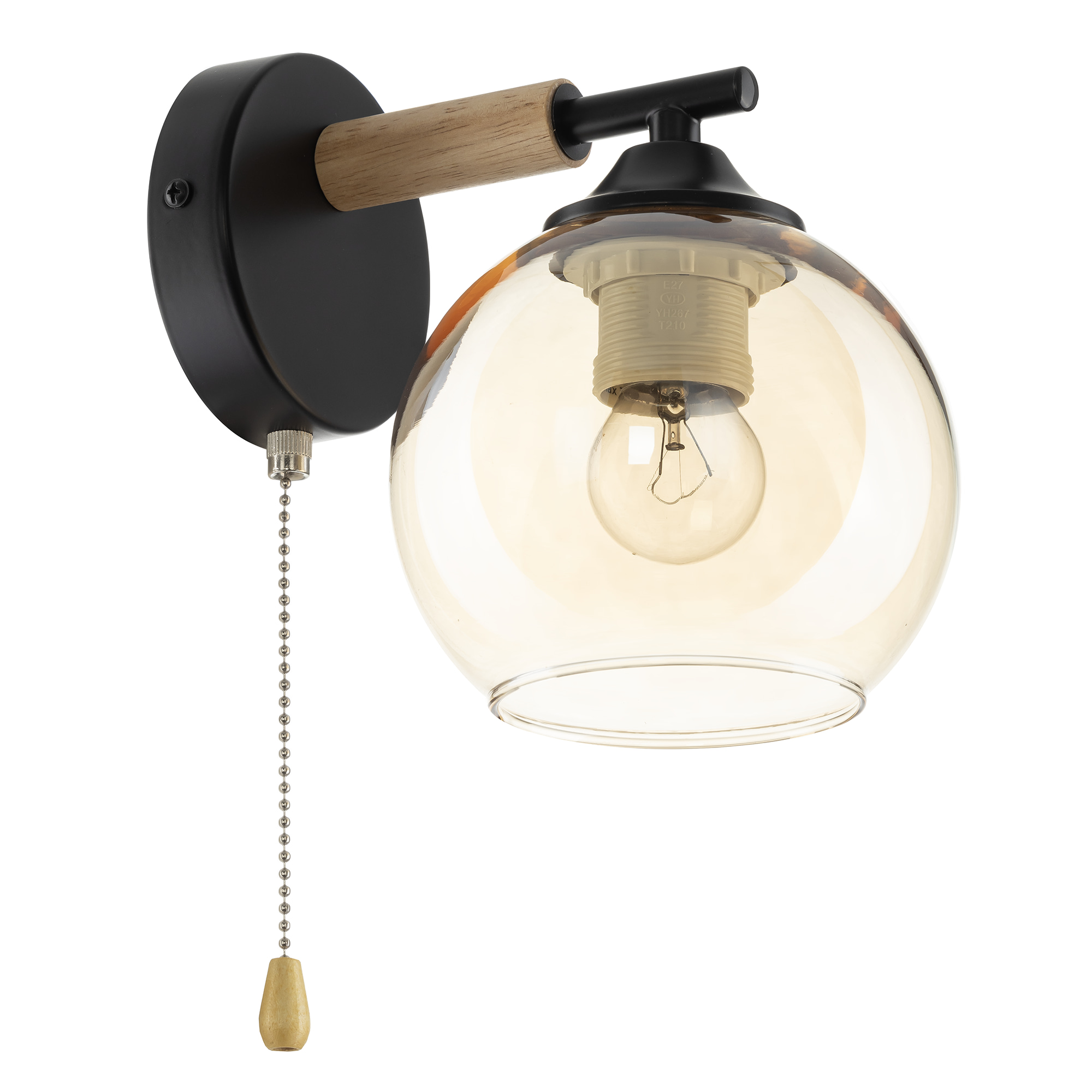 Citilux TIKA CL133411 Бра с выключателем Чёрное арт. 89492