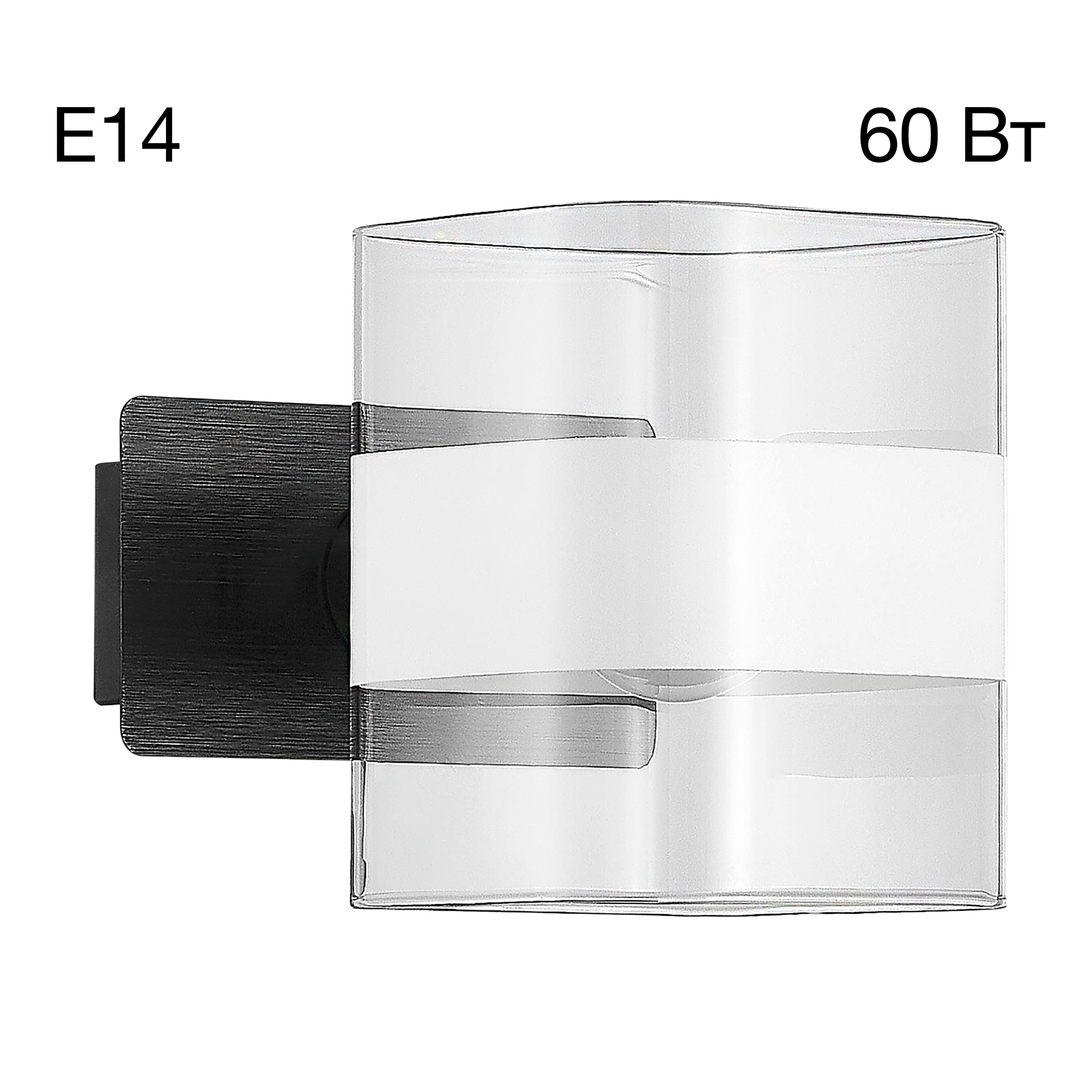 Citilux Вирта CL139312 Бра с выключателем Чёрное арт. 88892