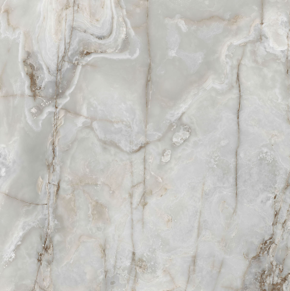 Керамогранит  ONYX&MORE SILVER ONYX SATIN 6MM R 160X160 арт. 84007