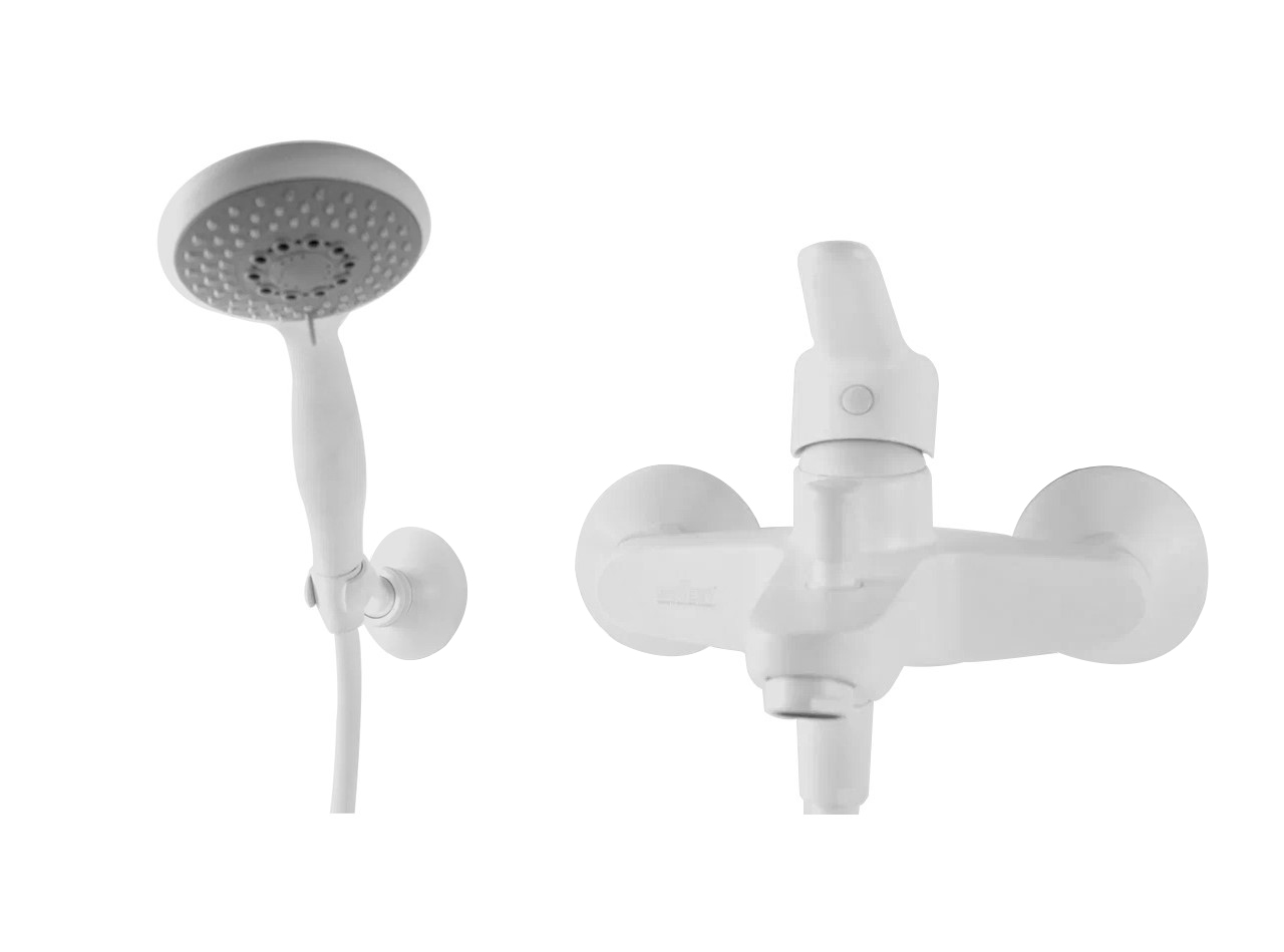 Смеситель для ванны Webert Sax Evolution SE850101740, белый арт. 166621