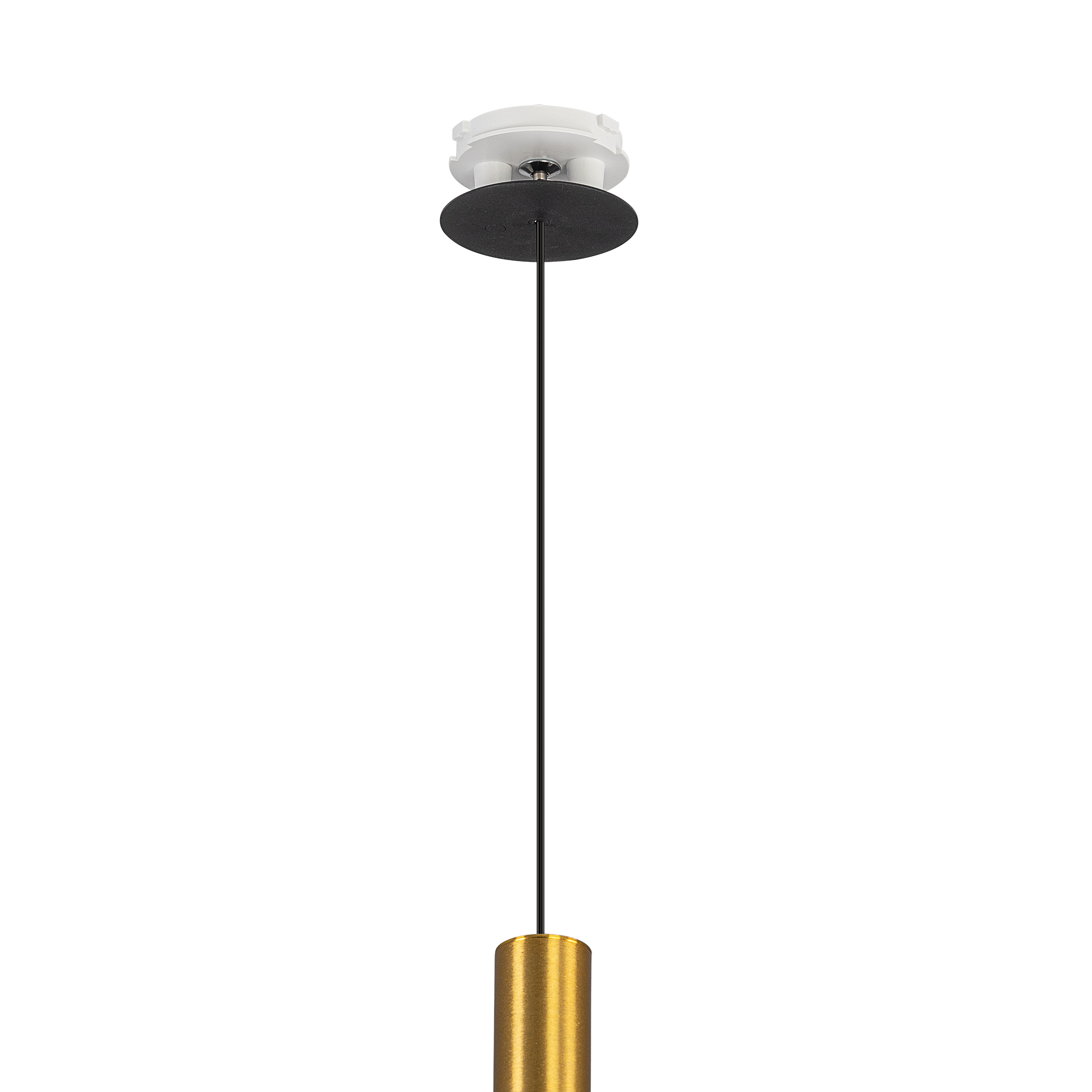 Citilux SkyPORT.10 TUBU CL51512V_KORD LED Подвесной встраиваемый светильник Латунь арт. 209873