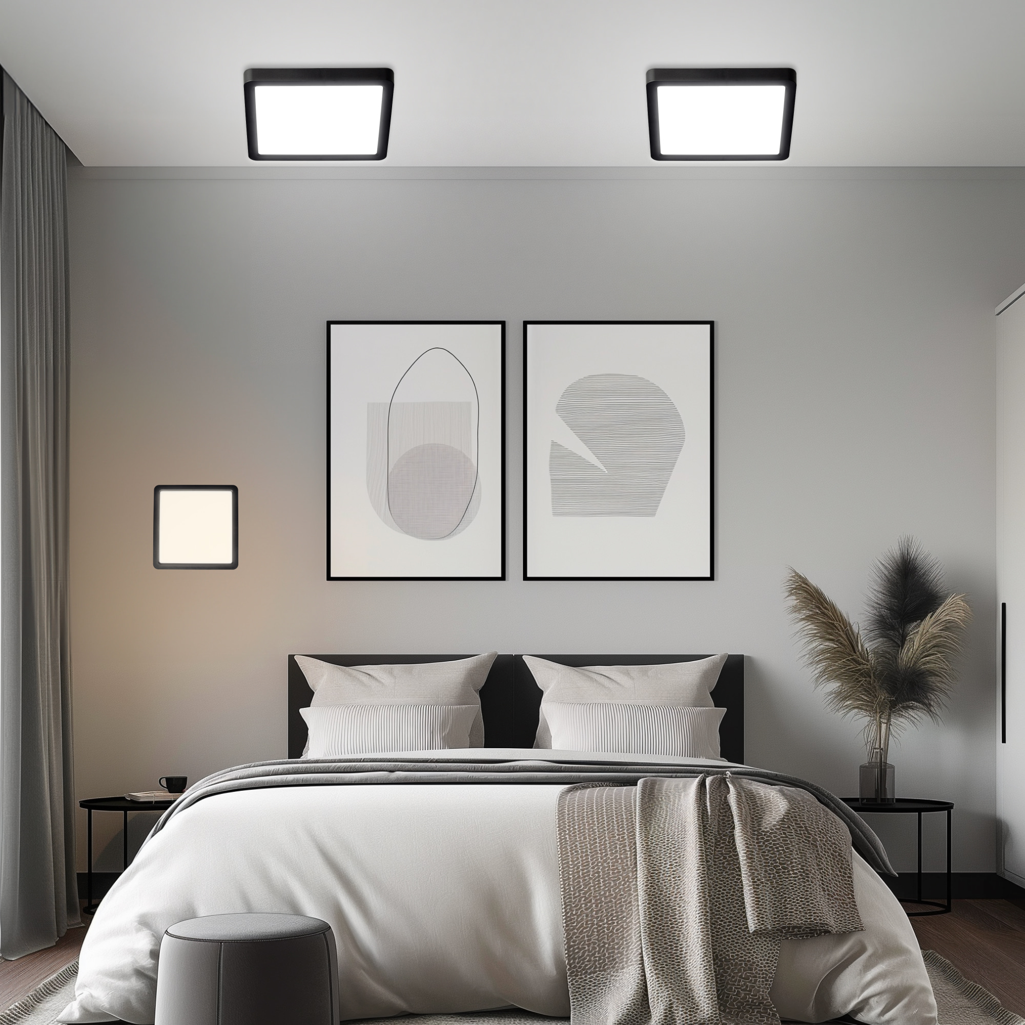 Citilux Бейсик CL738K181V LED Светильник накладной Чёрный арт. 89140