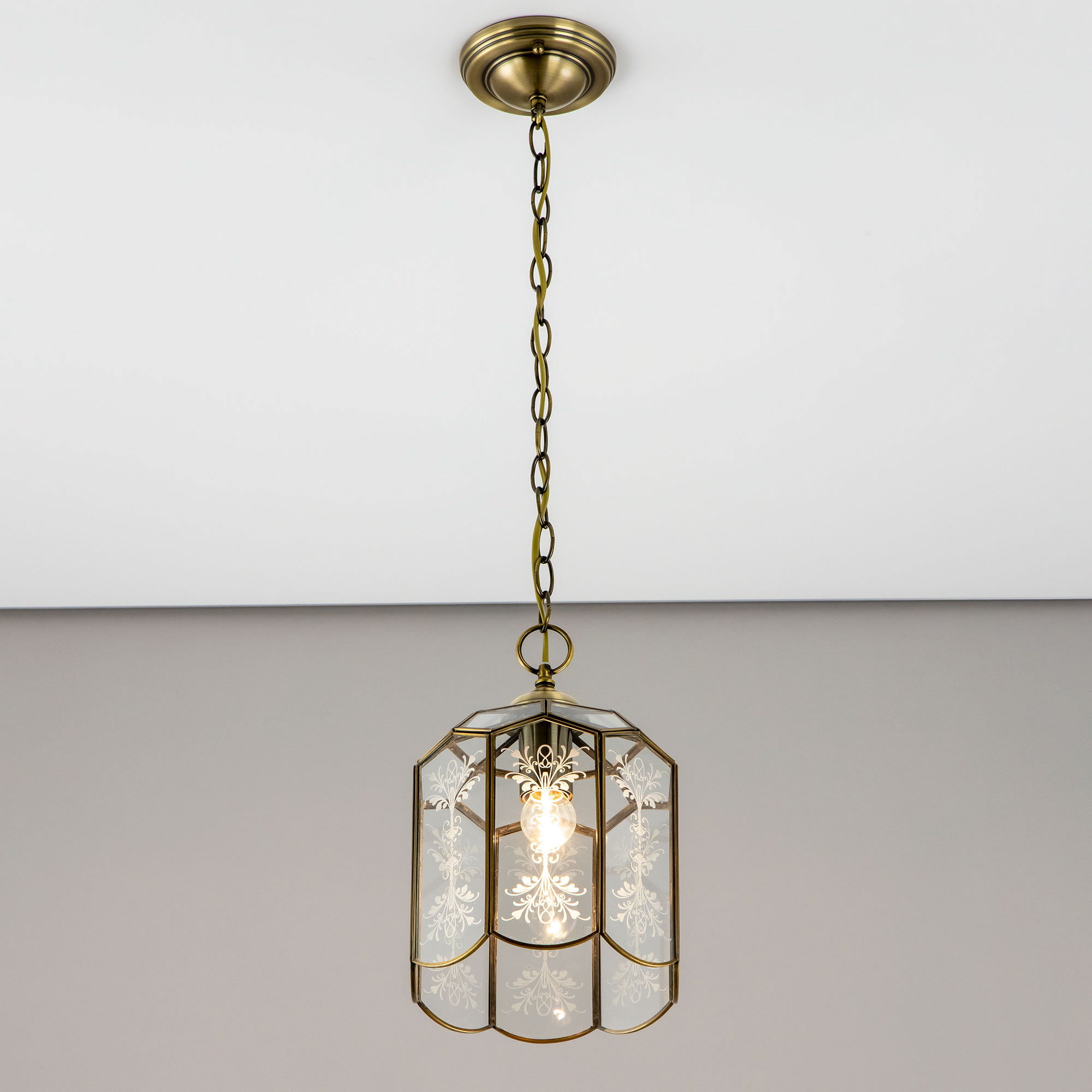 Citilux Витра-2 CL442210 Подвесной светильник витражный Бронза арт. 88272