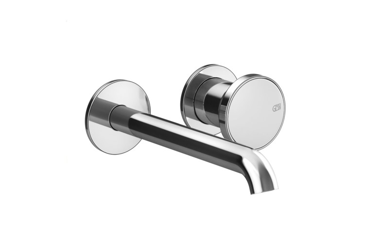 GESSI ORIGINI Внешние части смесителя для раковины из стены, вынос 171-201 мм, БЕЗ ДК, Chrome арт. 35109