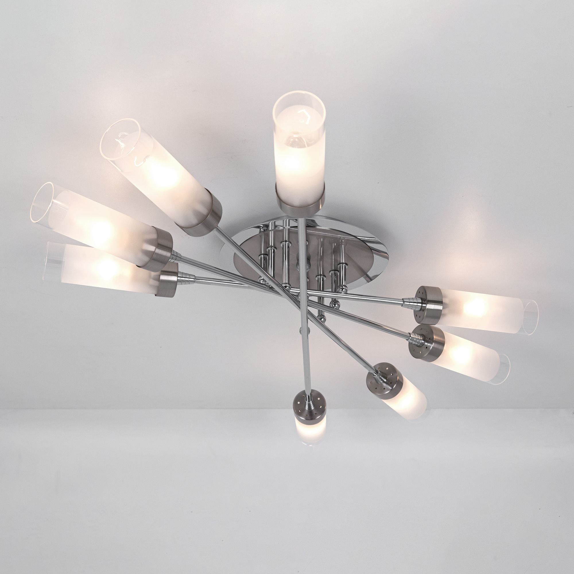 Citilux Хеликс CL109181 Люстра потолочная Матовый Хром арт. 88296
