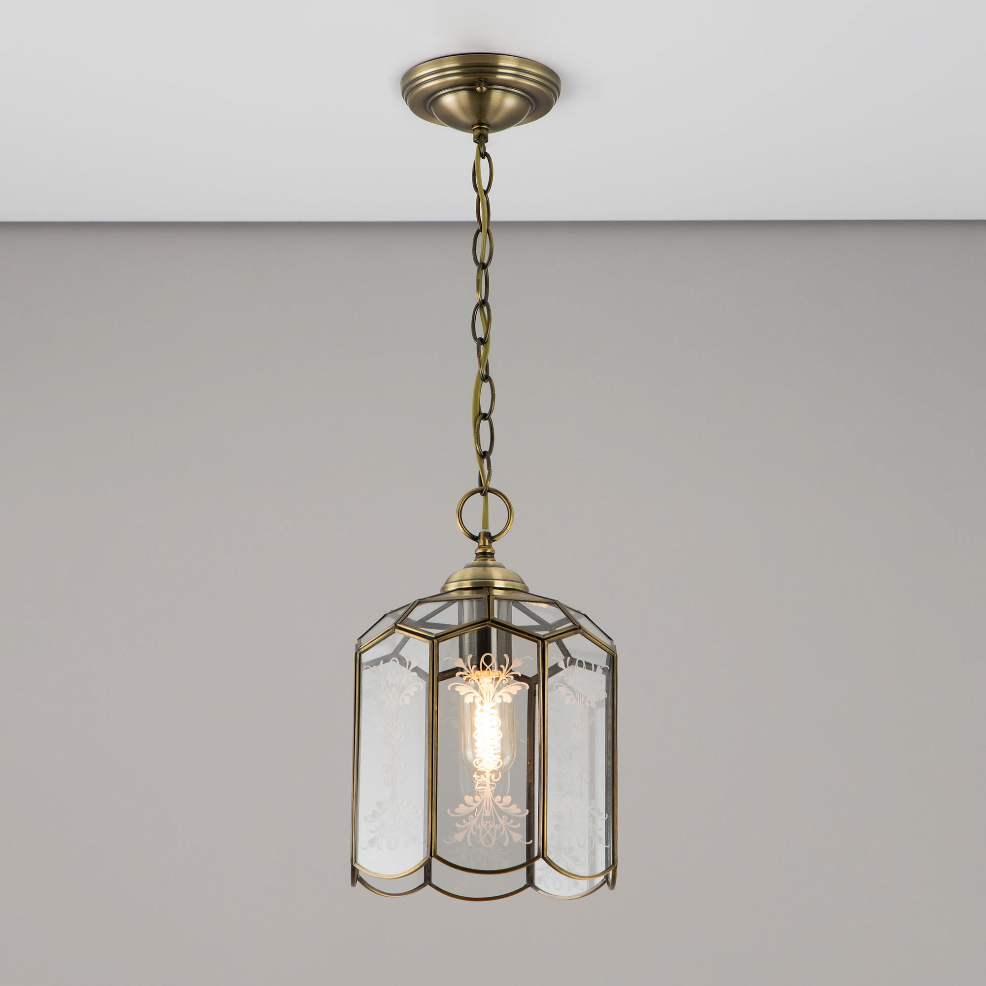 Citilux Витра-2 CL442210 Подвесной светильник витражный Бронза арт. 88272