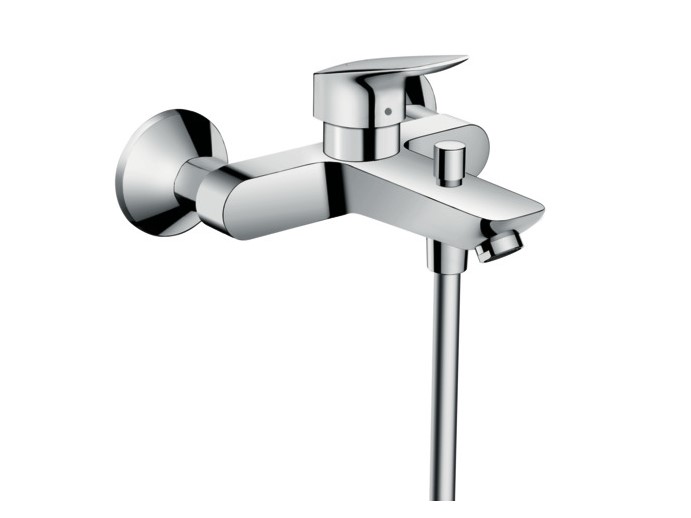 HANSGROHE LOGIS Смеситель для ванны, однорычажный, ВМ, 17 л/мин, хром арт. 37963