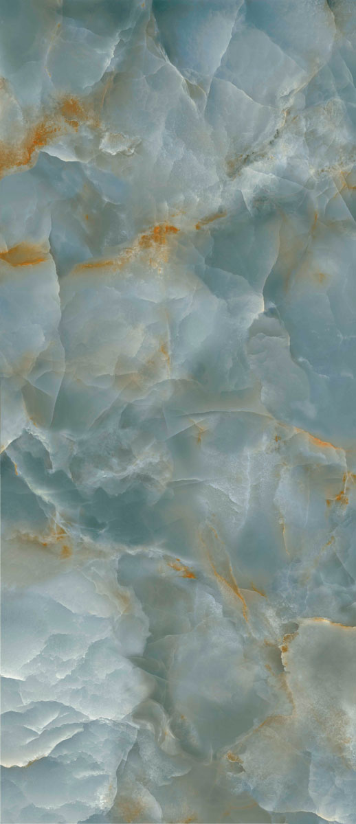 Керамогранит ONYX BLUE POLISHED CRYSTAL 120X278 6 mm арт. 90031