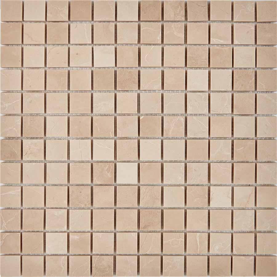 PIX 227 Crema Nova, чип 23х23 мм, сетка 305х305х6 мм, Полированная арт. 73841