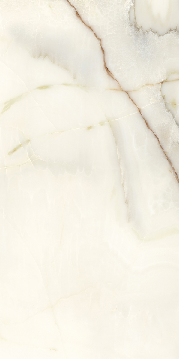 Керамогранит BIJOUX ONYX BLANCHE GLO 6MM R	120x240 арт. 84703