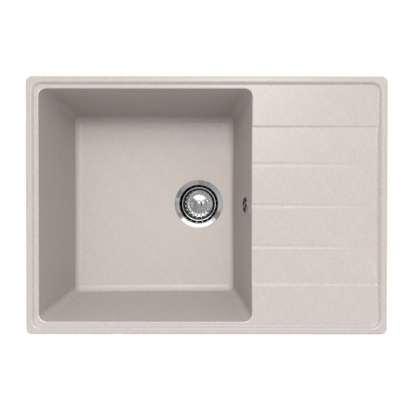 Кухонная мойка Ulgran Quartz Prima 700-10, песок арт. 185311