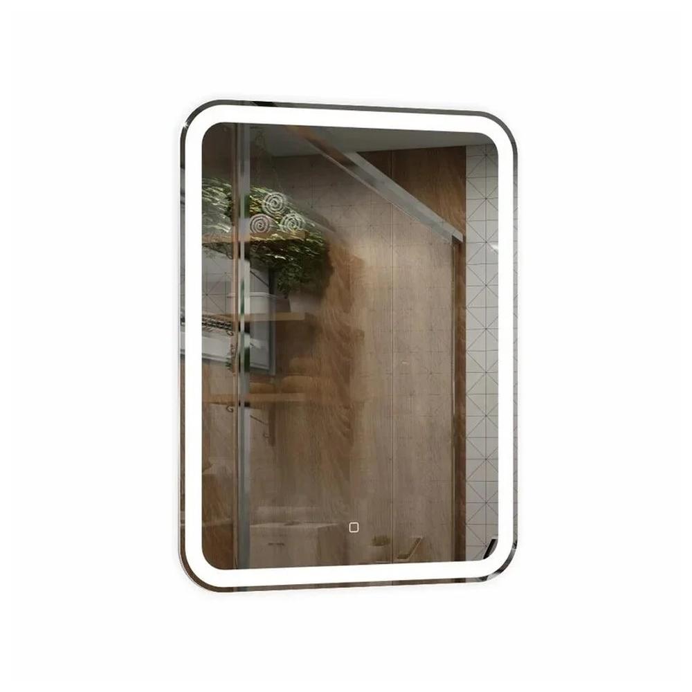 Зеркало Silver Mirrors Malta-Lite 600х800 (открытая LED-подсветка, гор/вер.крепление, сенсорный выключатель) арт. 178947