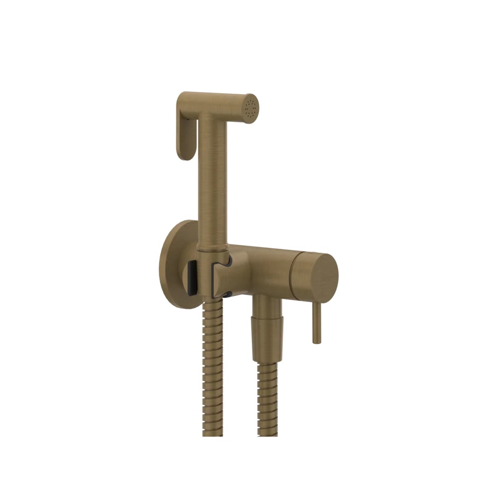 GESSI INVERSO Гигиенический душ со смесителем, 713 Antique Brass арт. 39933