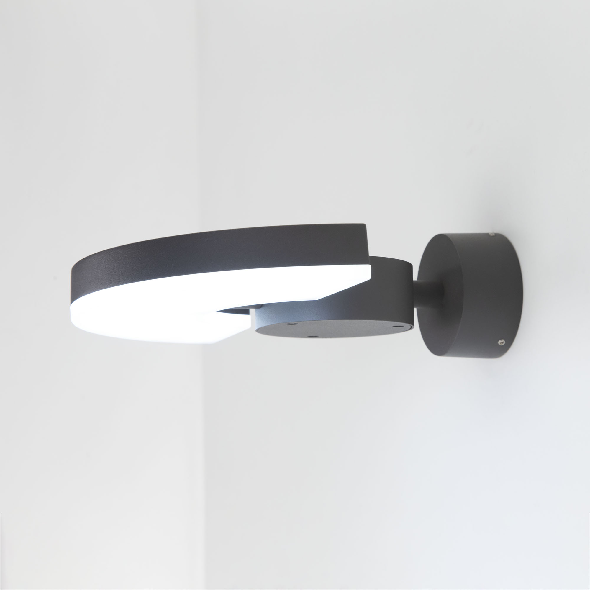 Citilux GARDA CLU03W LED Уличный настенный поворотный светильник Графит арт. 88047