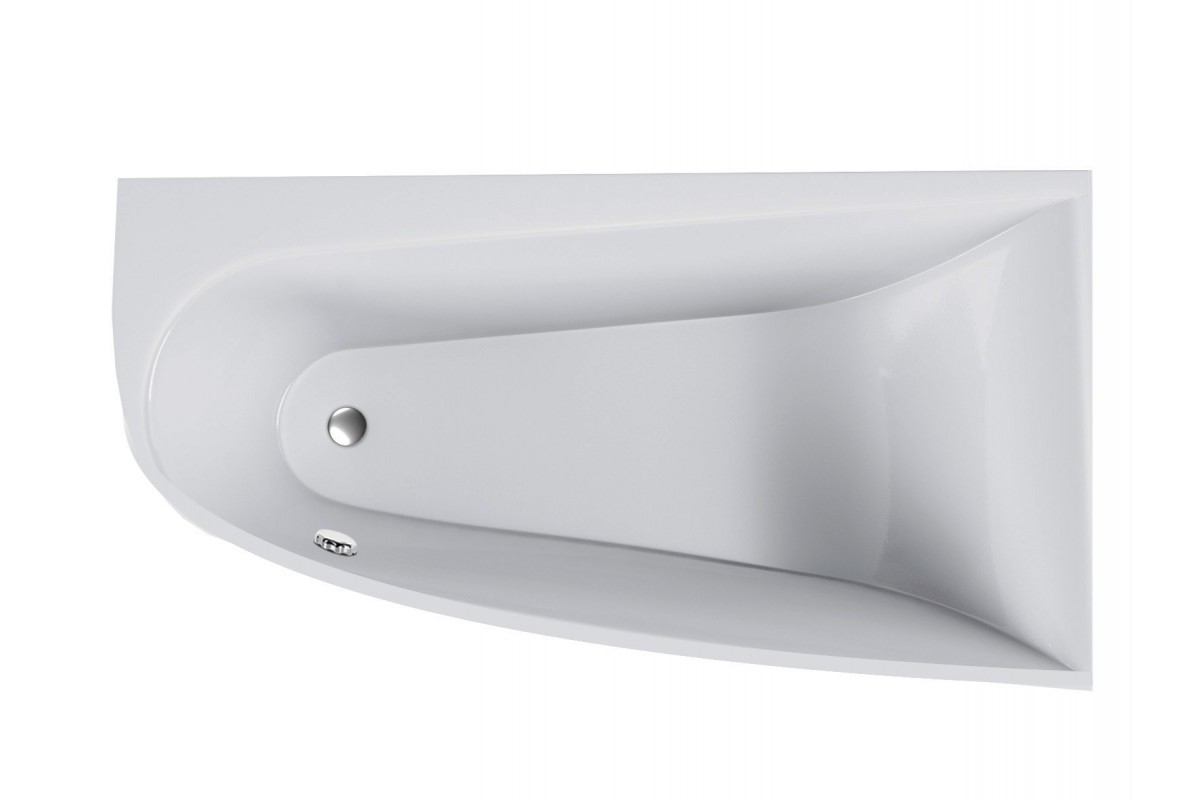 Ванна акриловая правосторонняя Vayer BOOMERANG Гл000010851, 150x90 арт. 172981