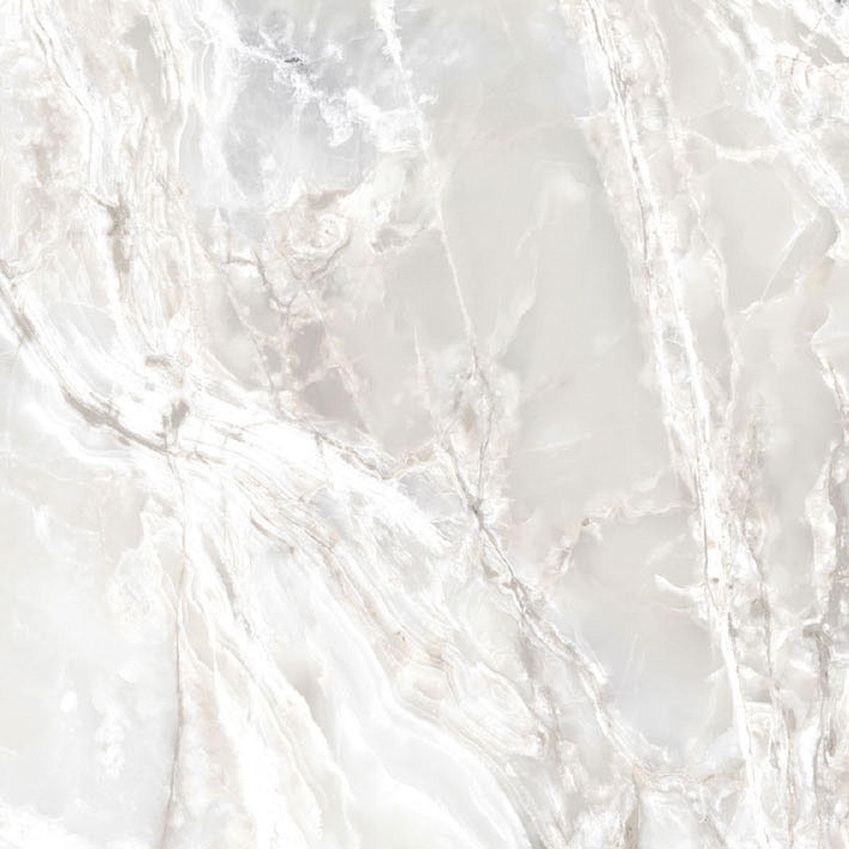 Керамогранит  ONYX&MORE WHITE BLEND SATIN 6MM 80x80 RET арт. 84048