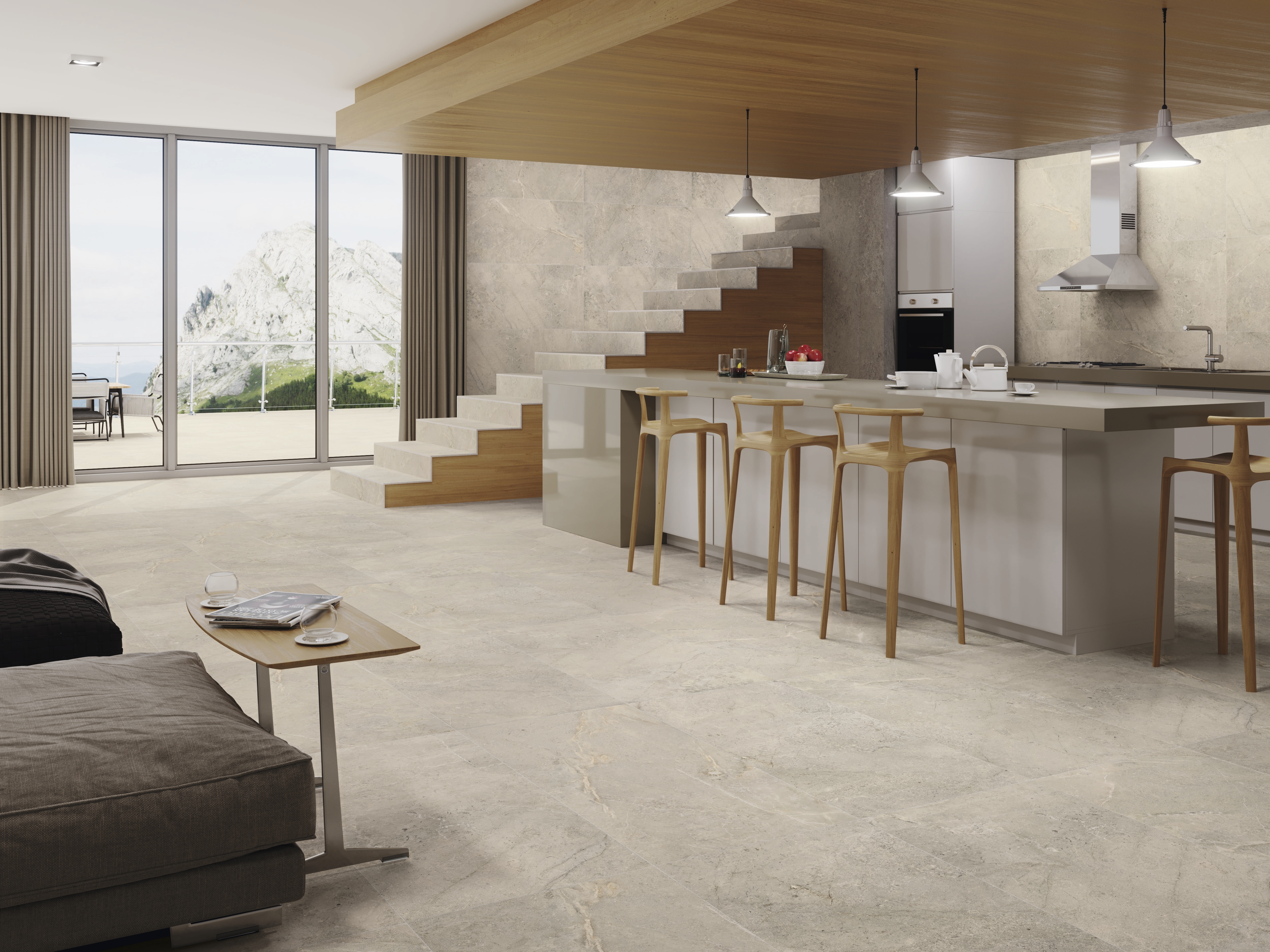 Плитка Baldocer Ural Natural 60x120 (1,44 кв.м.) арт. 124976