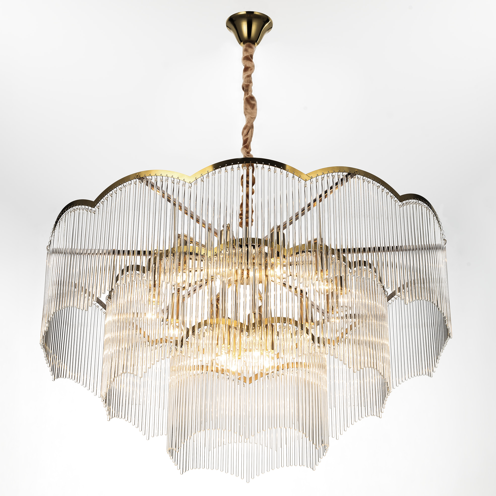 Citilux Jane CL304183 Люстра подвесная Золото арт. 89203