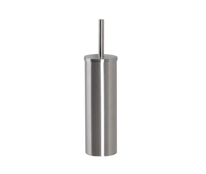 NOKEN ROUND INOX Напольный/настенный держатель ерша для унитаза, браш. нержавеющая сталь арт. 30668