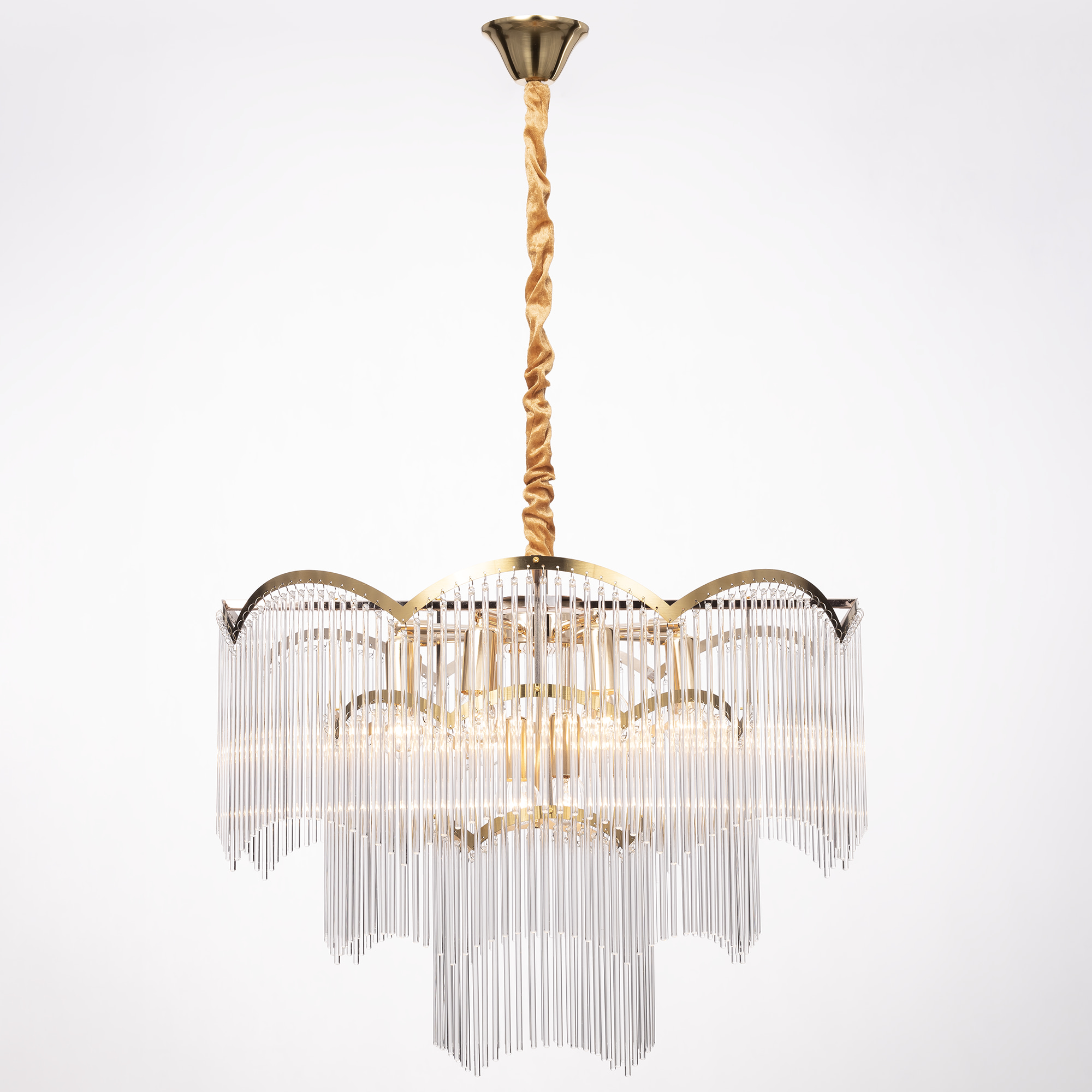 Citilux Jane CL304163 Люстра подвесная Золото арт. 89202