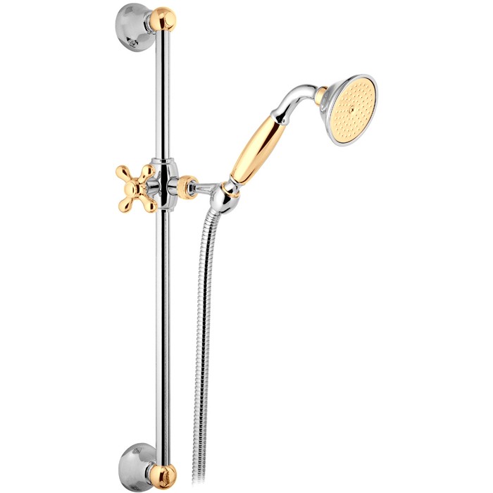 Душевой гарнитур Webert Shower Set AC0384017, хром/золото арт. 173653