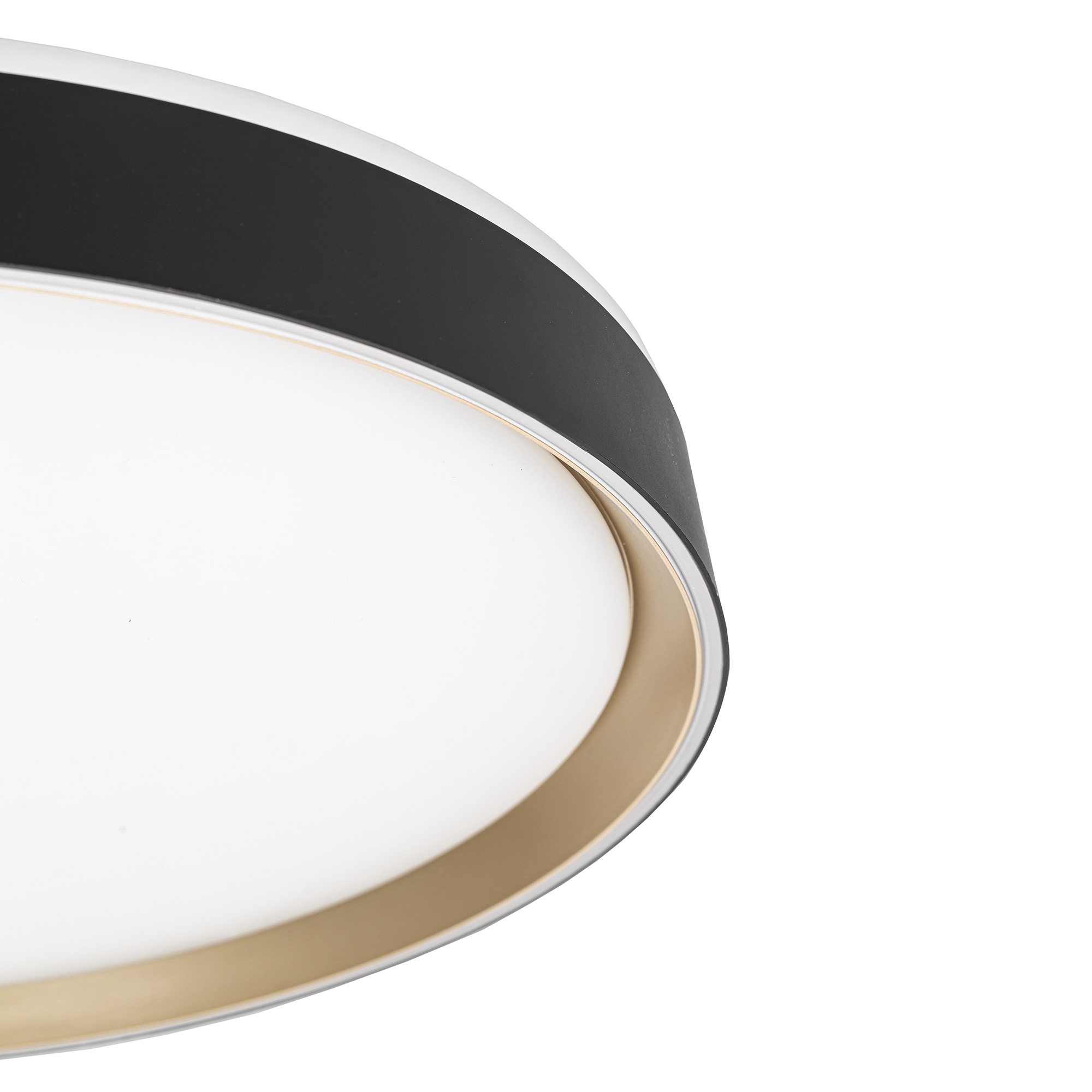Citilux BOSS CL751451G LED RGB Светильник с пультом Чёрный с Золотом арт. 89179