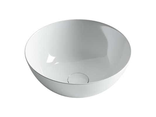 CERAMICANOVA Element Раковина накладная круглая 358х358хH155 мм, белый арт. 77392